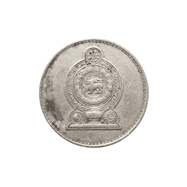 President J.R.Jayawardene 1 Rupee coin