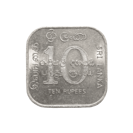 International Year of Shelter for the Homeless 10 Rupees coin