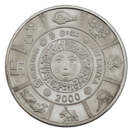 50th Anniversary of CBSL 1000 Rupees coin
