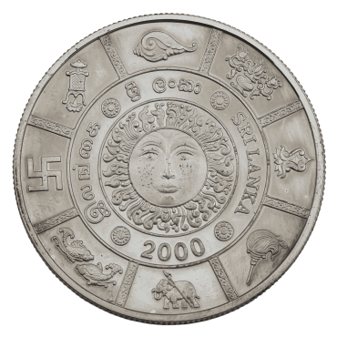 50th Anniversary of CBSL 1000 Rupees coin