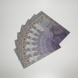 500 Rupees Banknote Folder-Card P-126