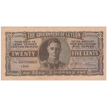 25 cents 1949