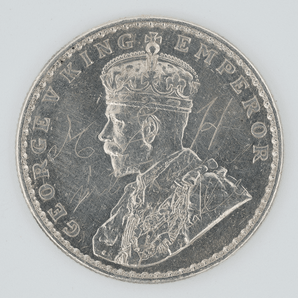 1 Rupee - George V - 1918