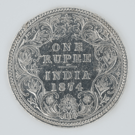 1 Rupee - Victoria - 1874