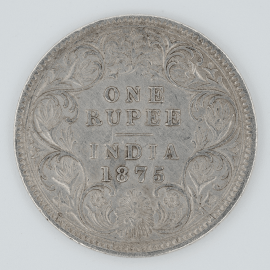 1 Rupee - Victoria - 1875