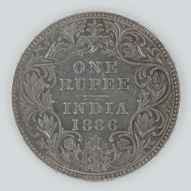 1 Rupee - Victoria - 1886