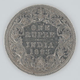 1 Rupee - Victoria - 1893