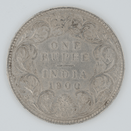 1 Rupee - Victoria - 1900