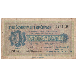 1 rupee 1939